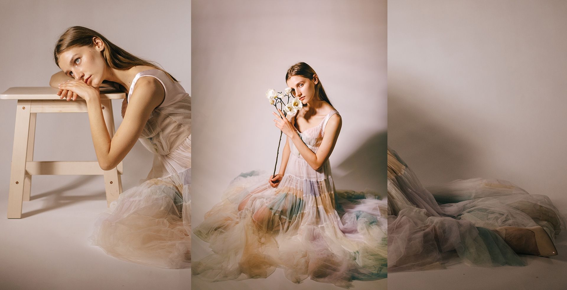 vestidos de tul de novia y fiesta