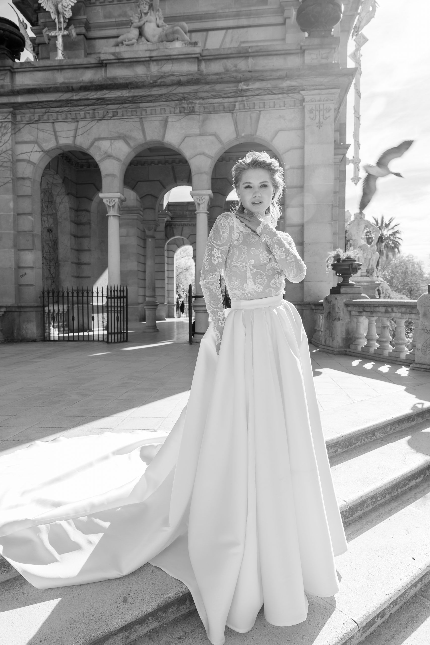 vestido princesa estilo Grace Kelly