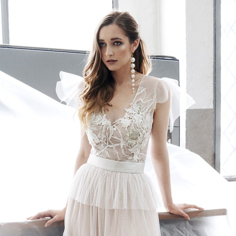top encajes novia