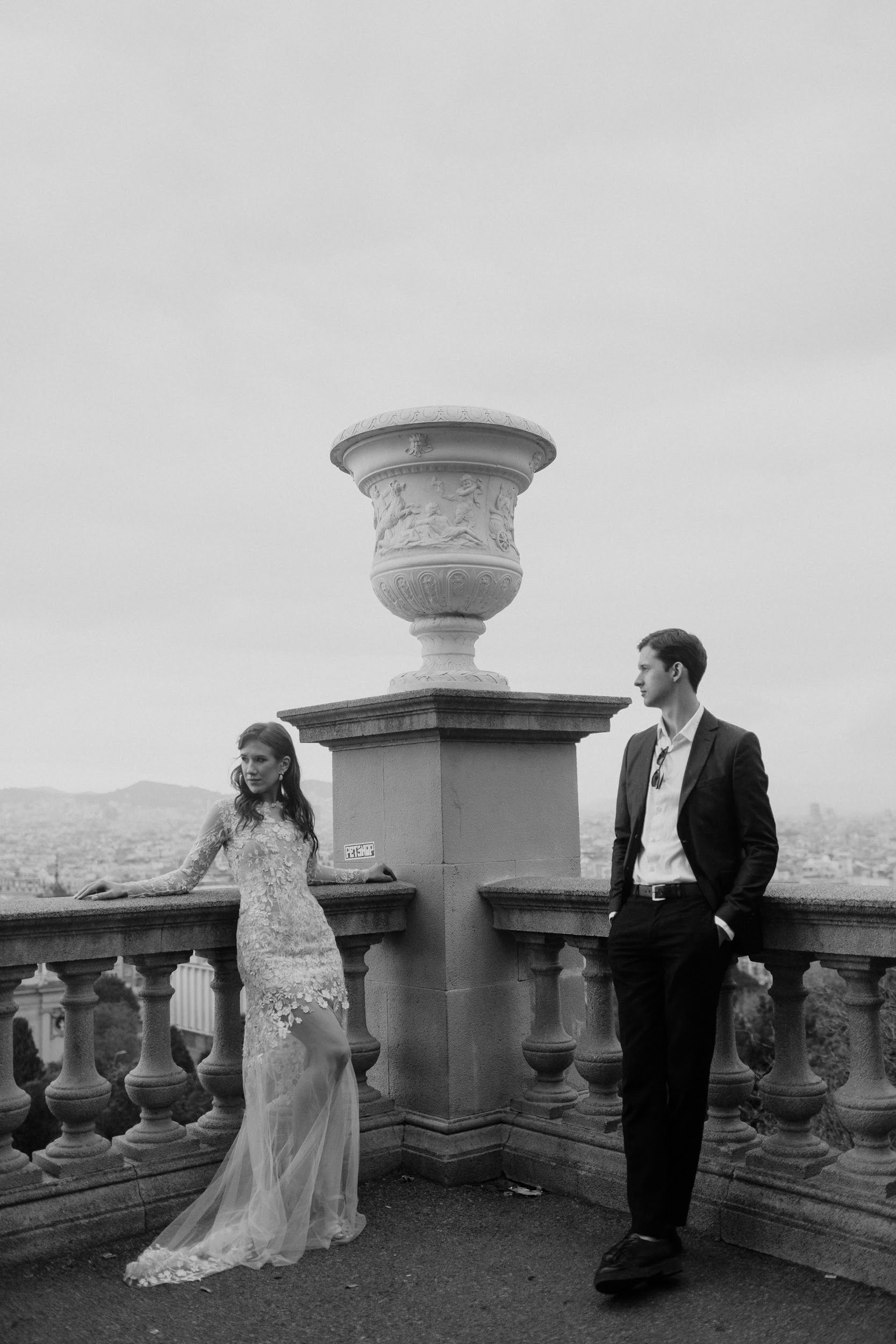 Vestido novia encajes y tul