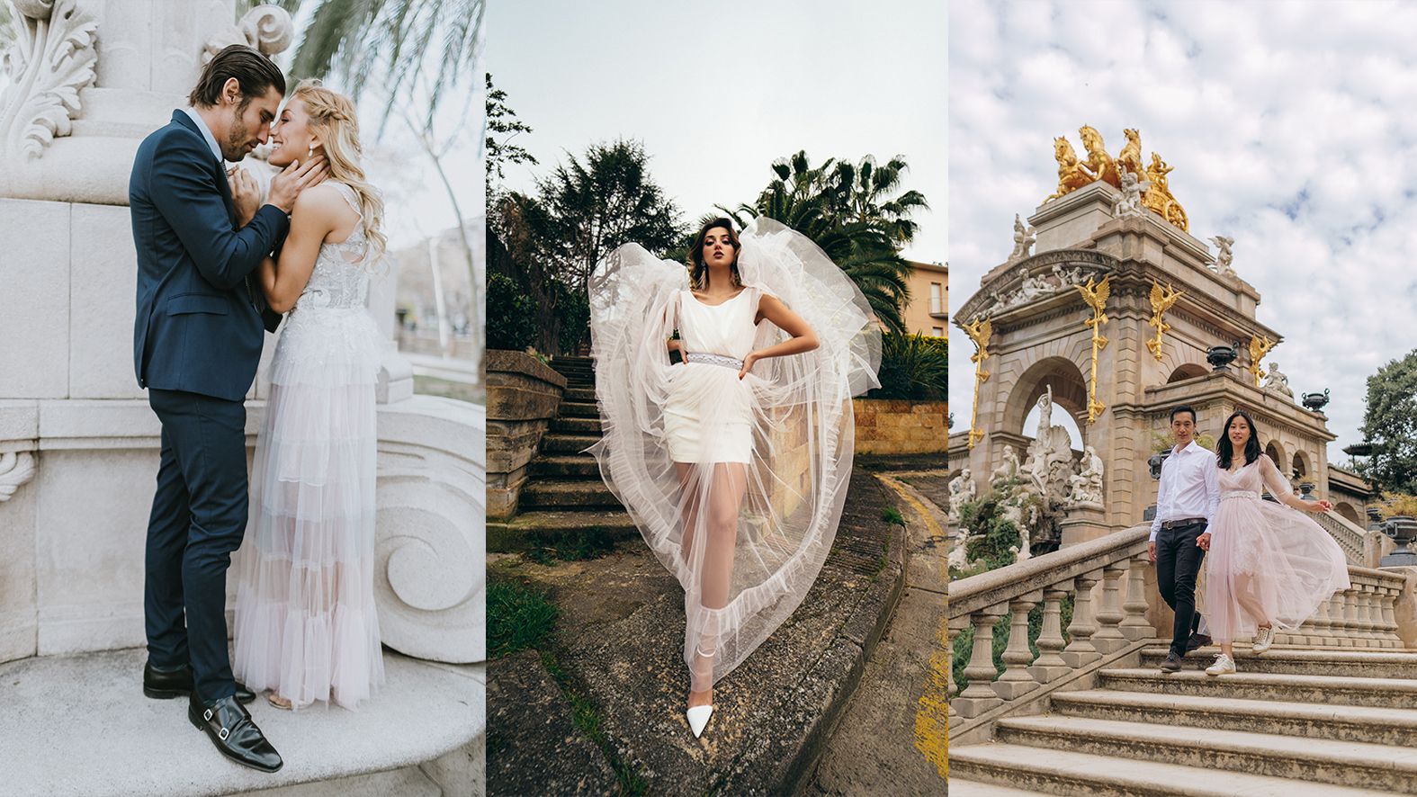 Vestidos romanticos novia y fiesta