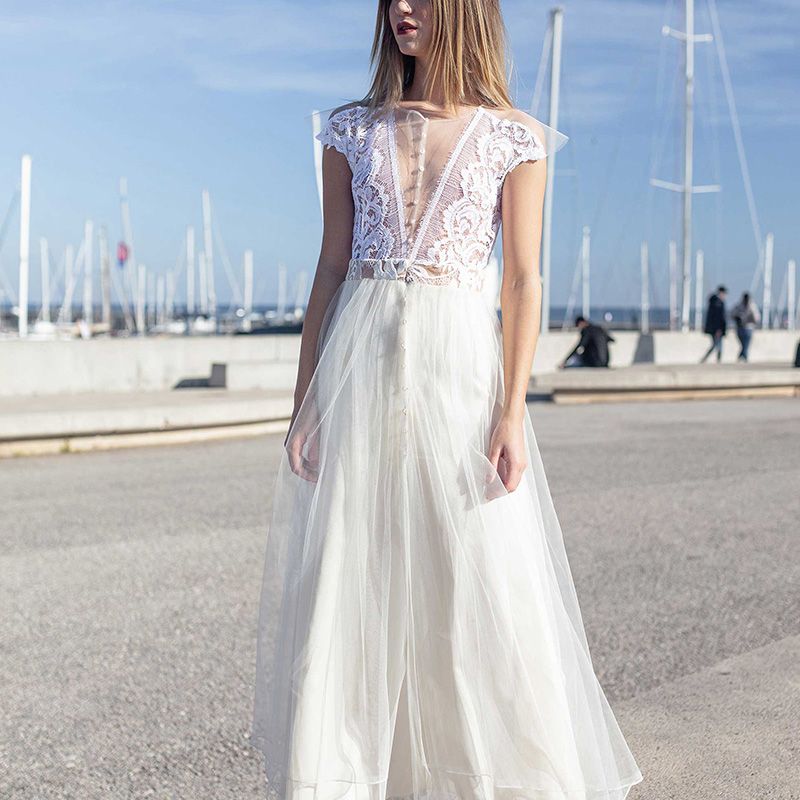 vestido de novia a medida en Barcelona