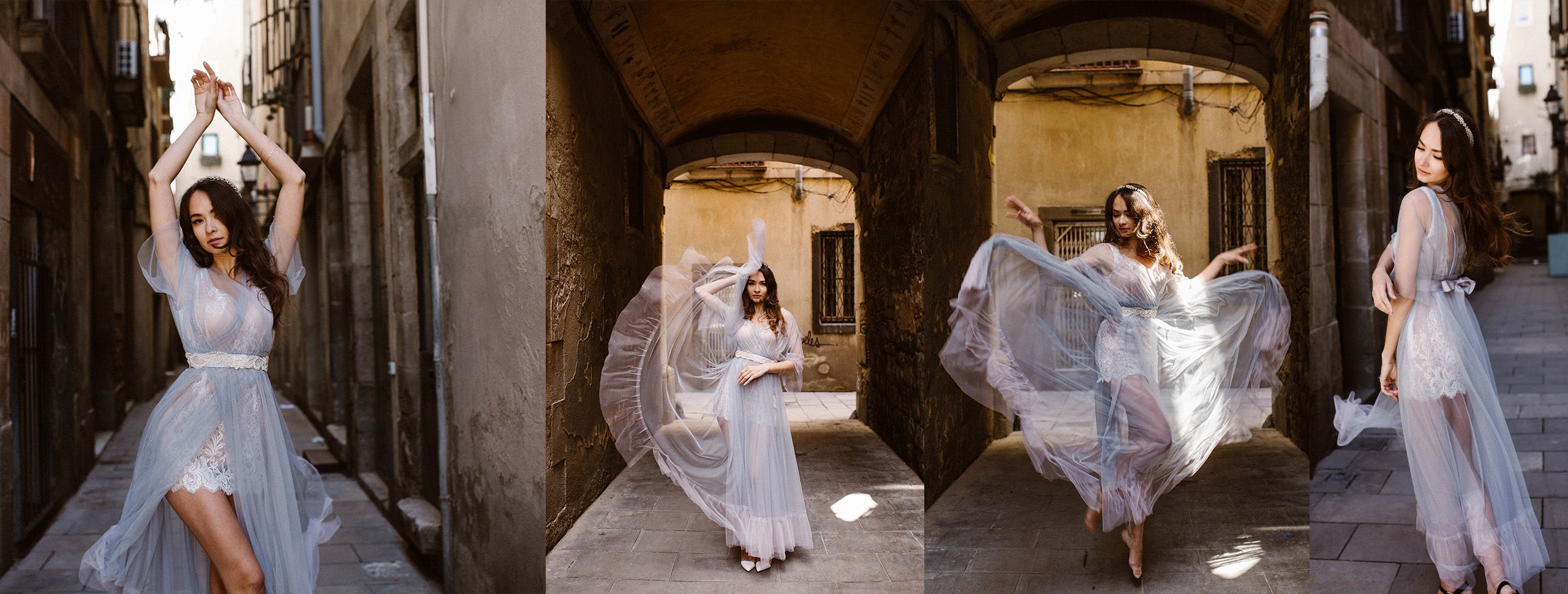 vestidos de novia de tul