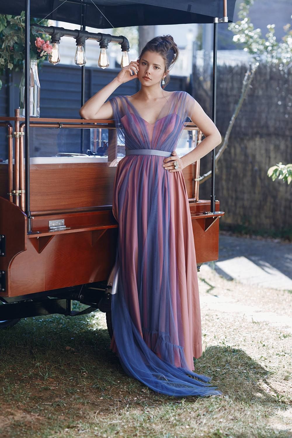 Vestido largo fiesta 