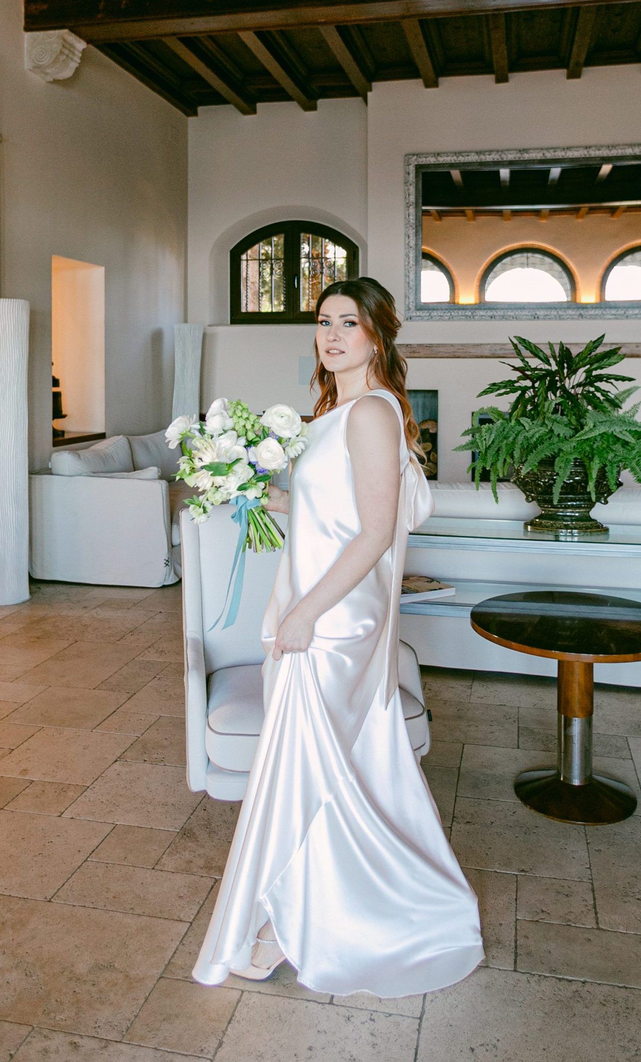 vestido novia minimalista