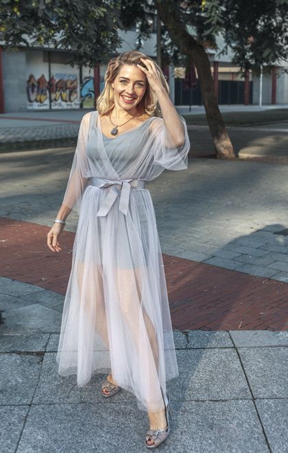 conjunto lila claro