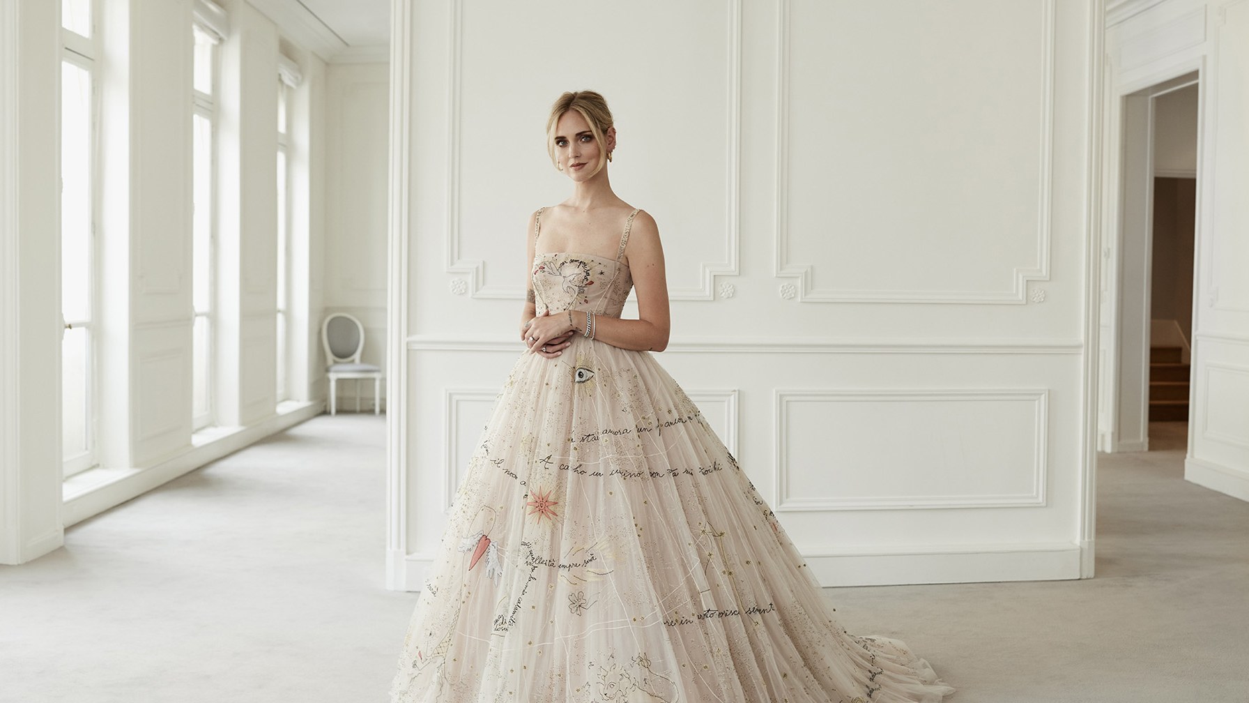 segundo vestido de novia de Chiara Ferragni