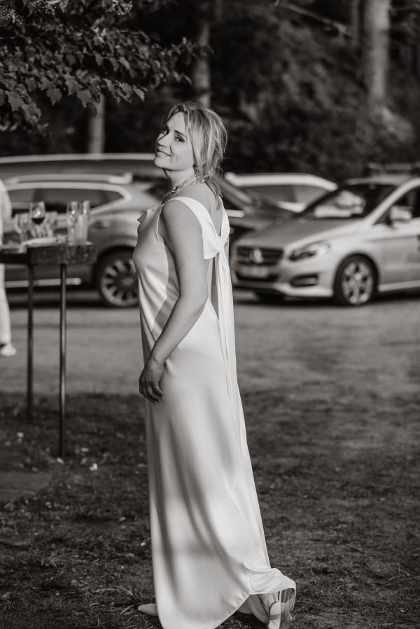vestido novia minimalista