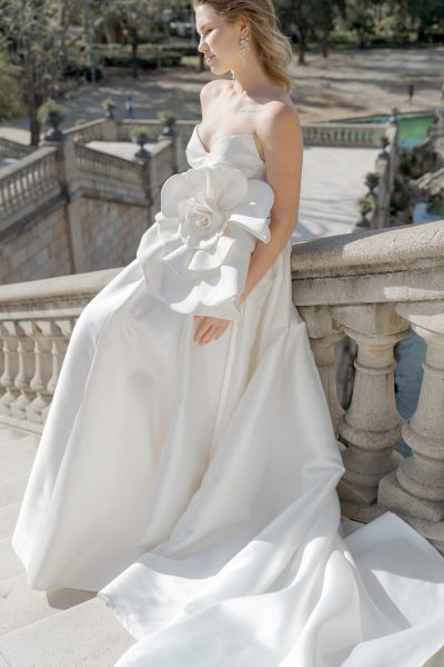 Vestido de novia glam