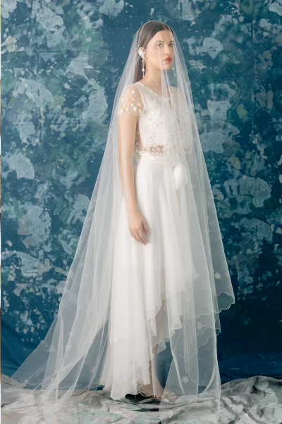 Velo de novia lujo
