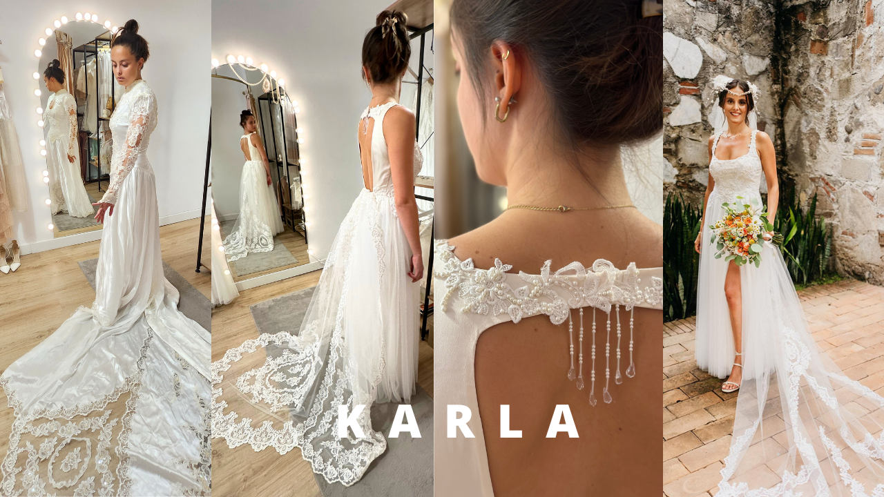 vestido de novia heredado